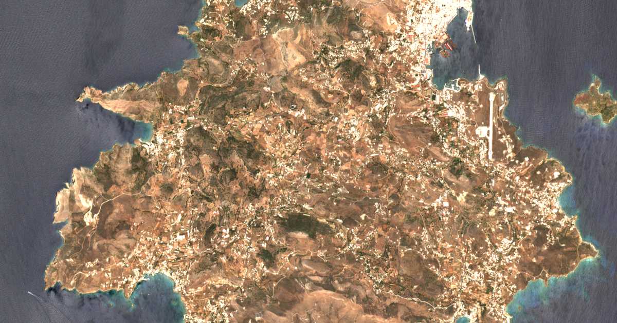 Carte satellite de Messariá