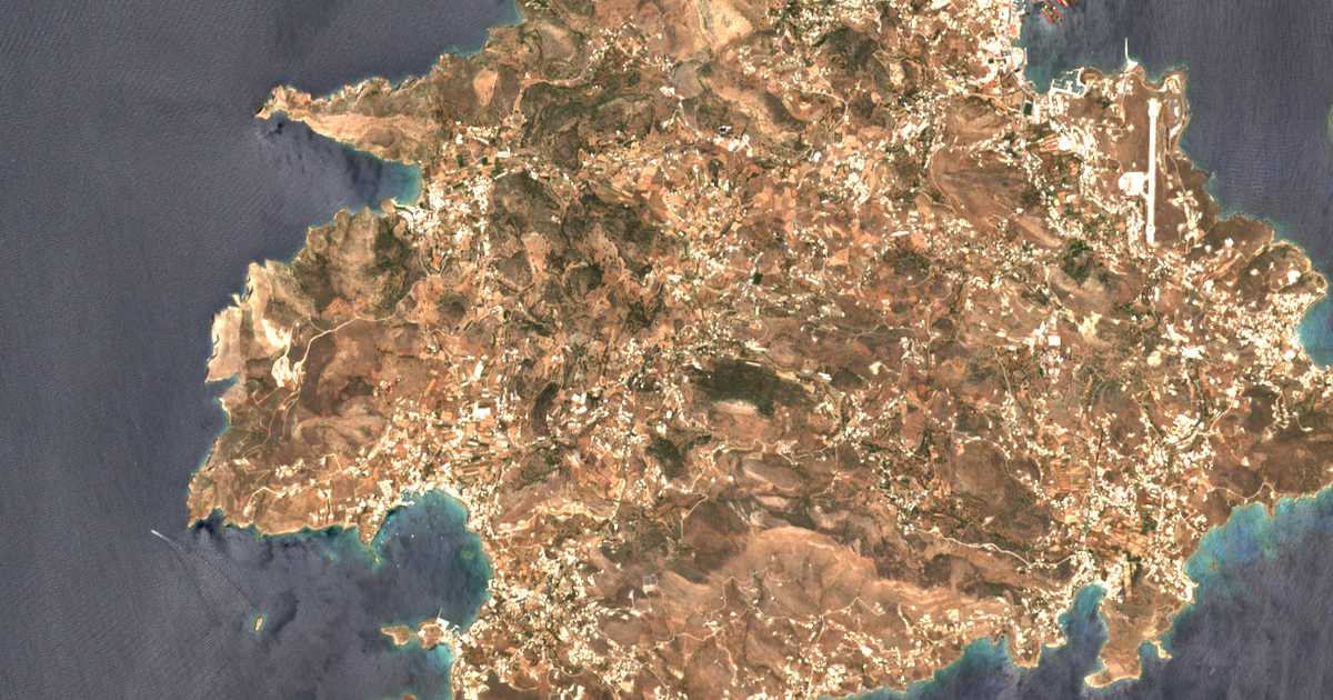 Carte satellite de Parakopí