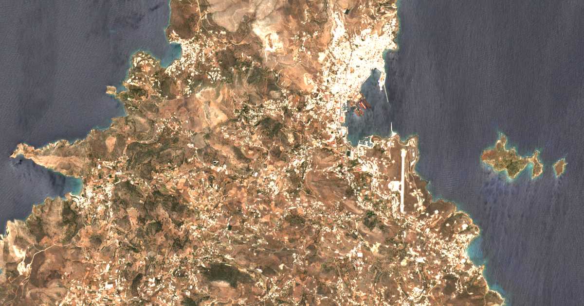 Carte satellite de Tálanda