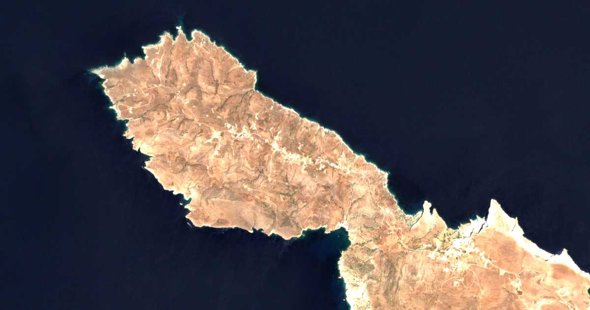 Carte satellite de Áno Meriá