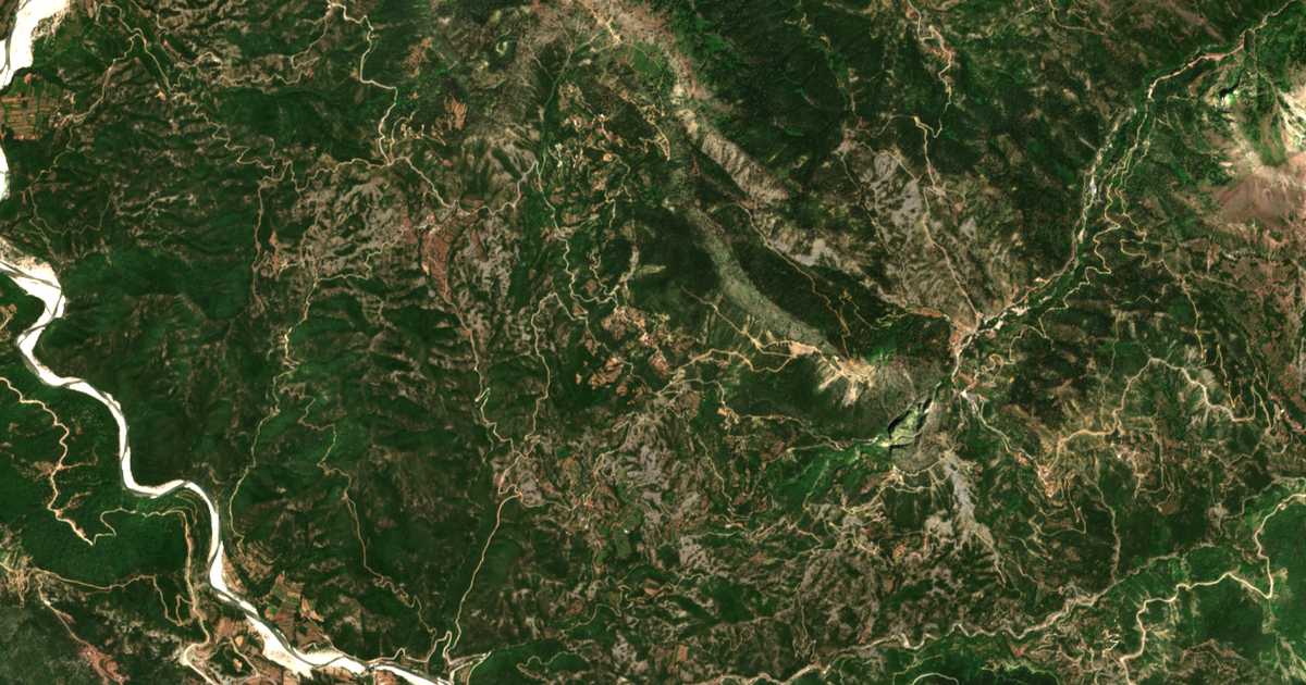 Carte satellite de Argýrion