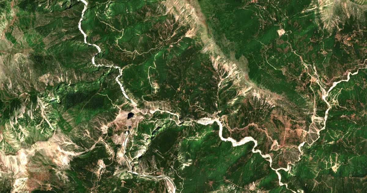 Carte satellite de Petrotón