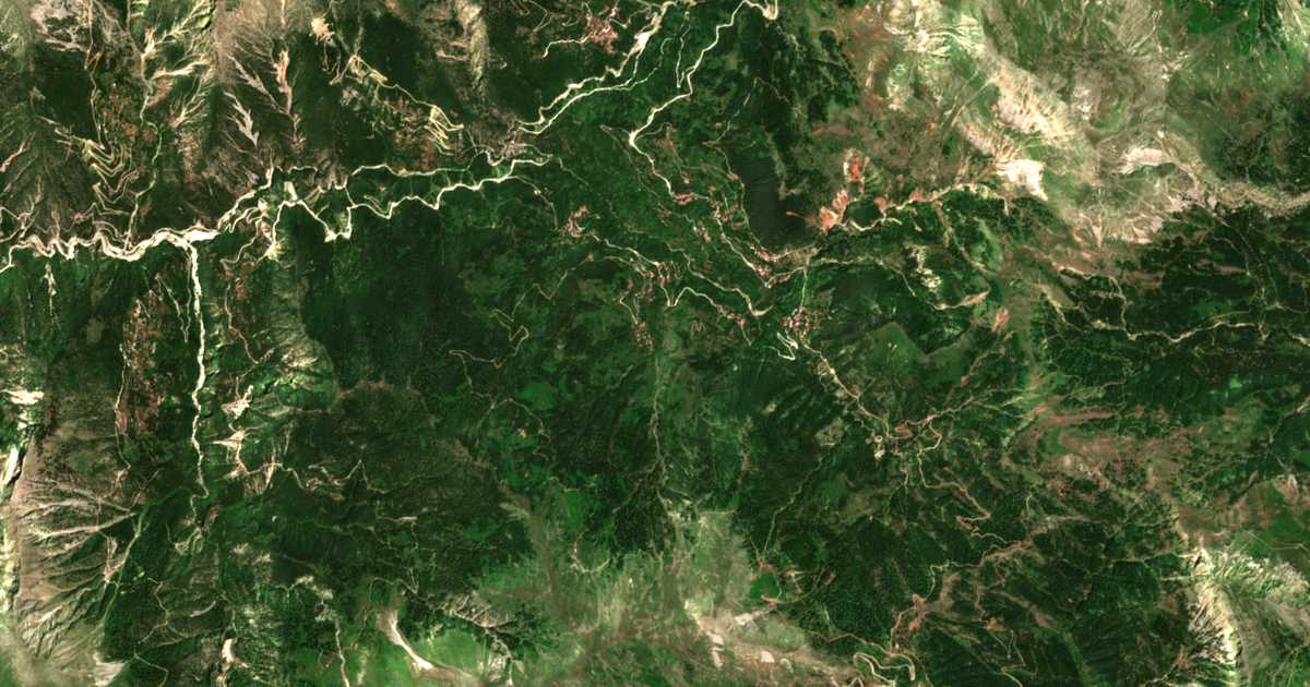Carte satellite de Vasiládes