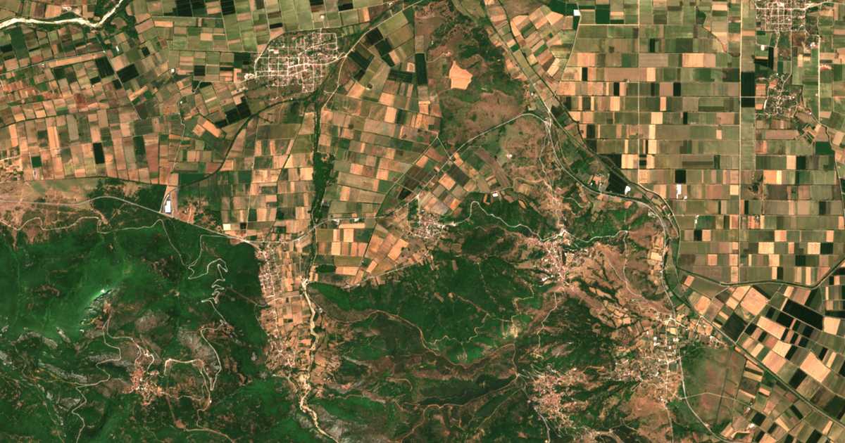 Carte satellite de Chárma