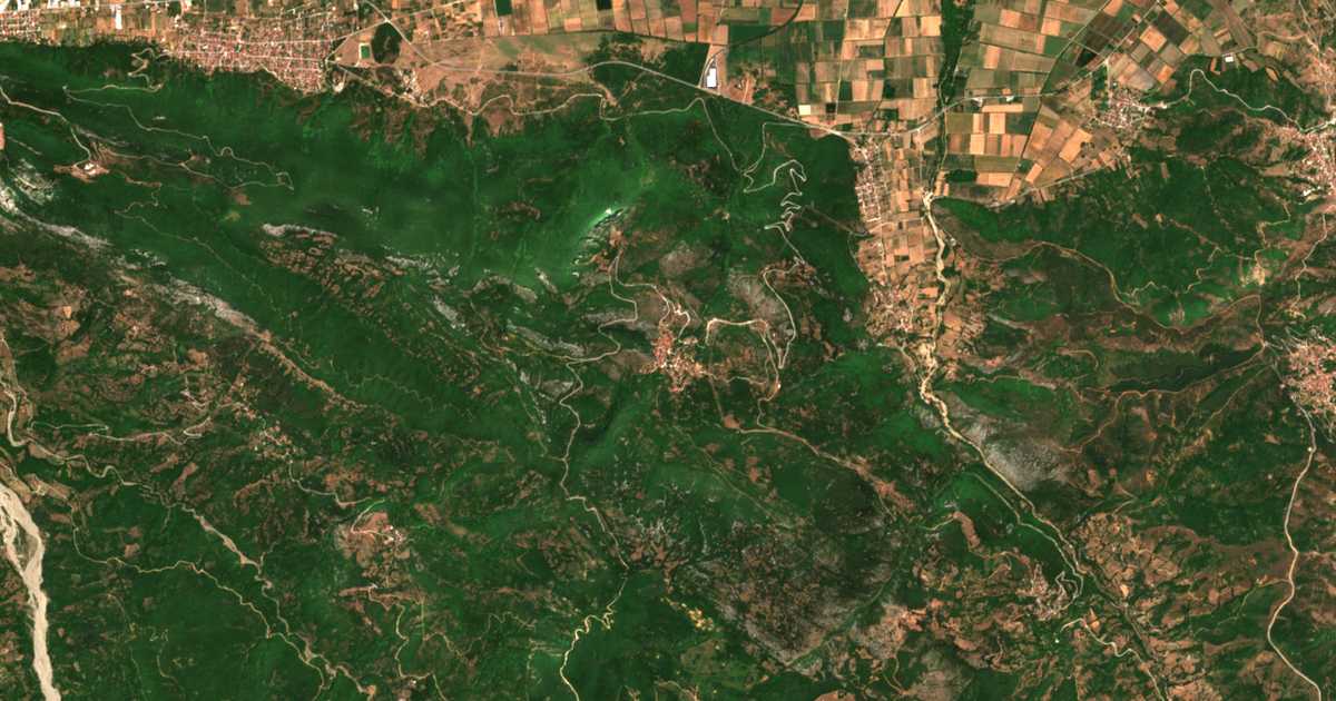 Carte satellite de Ellinópyrgos