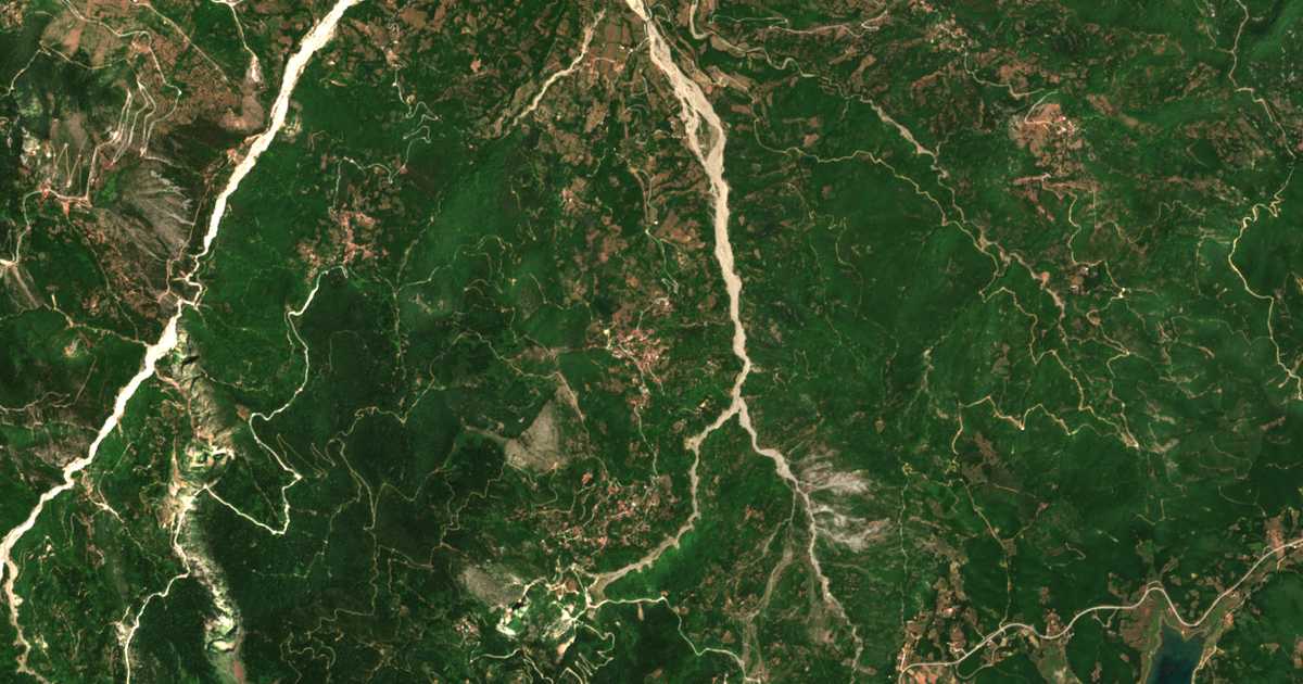Carte satellite de Kryopigí