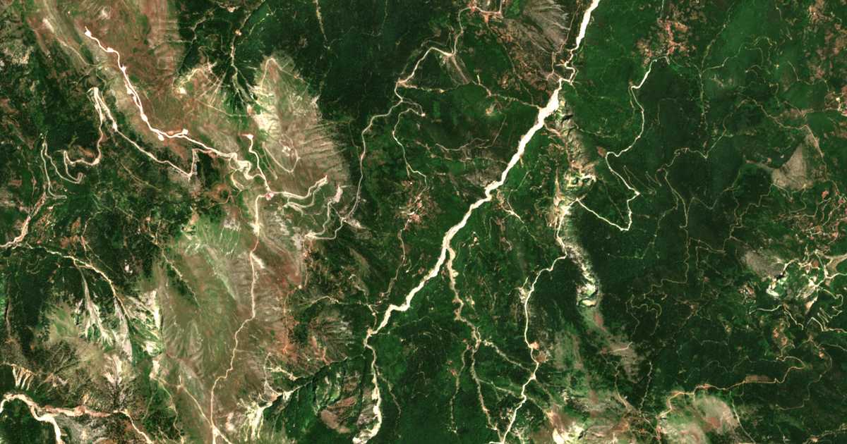 Carte satellite de Oxyá