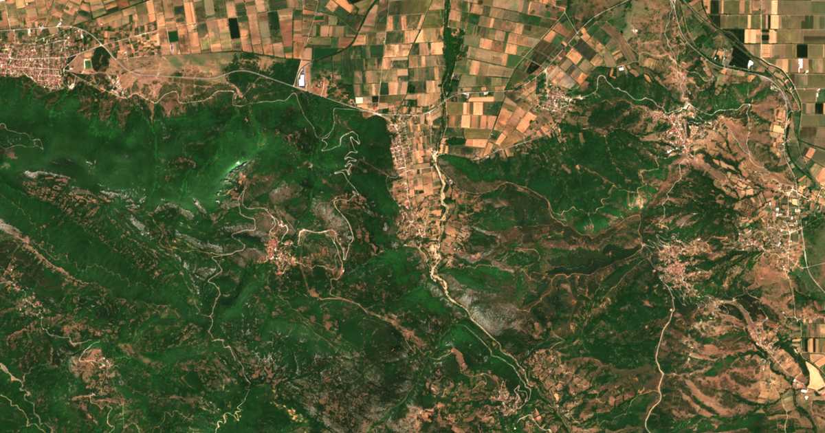 Carte satellite de Pýrgos Ithómis
