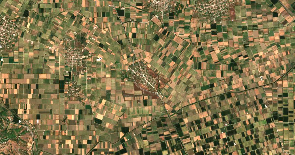 Carte satellite de Rizovoúnion