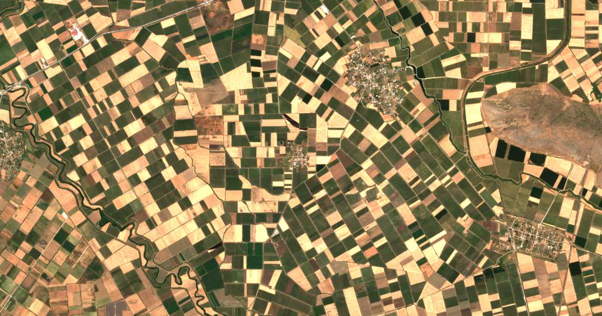 Carte satellite de Ambelónas