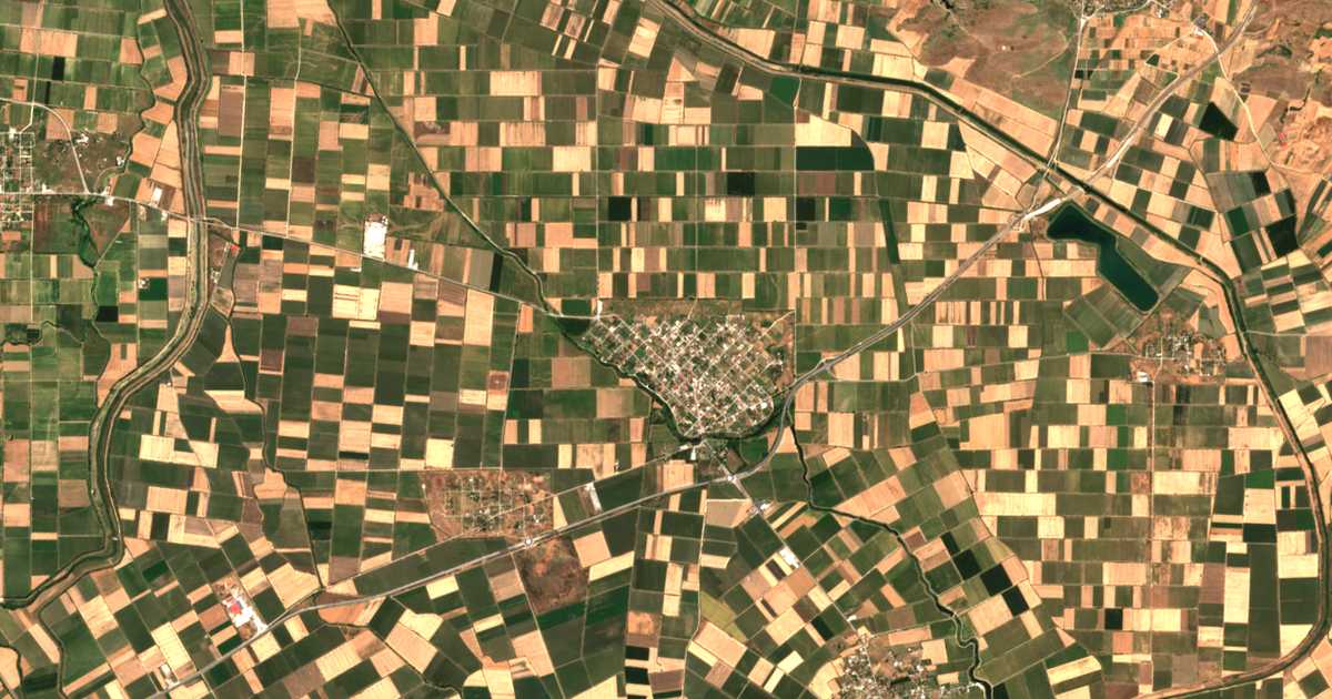 Carte satellite de Itéa