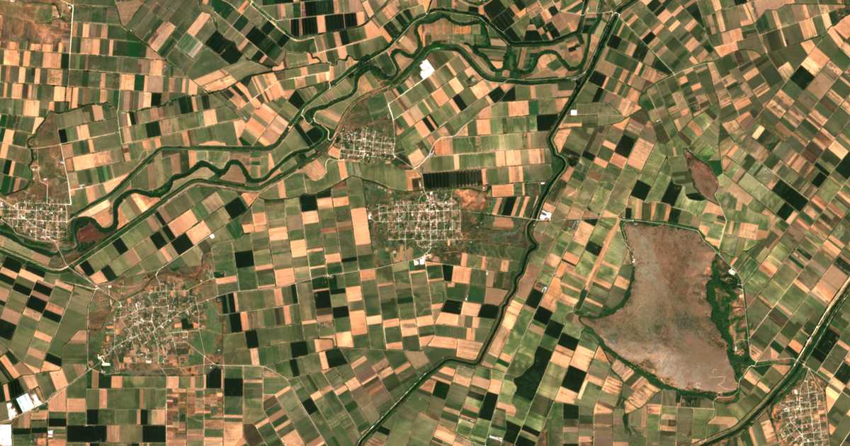 Carte satellite de Marathéa