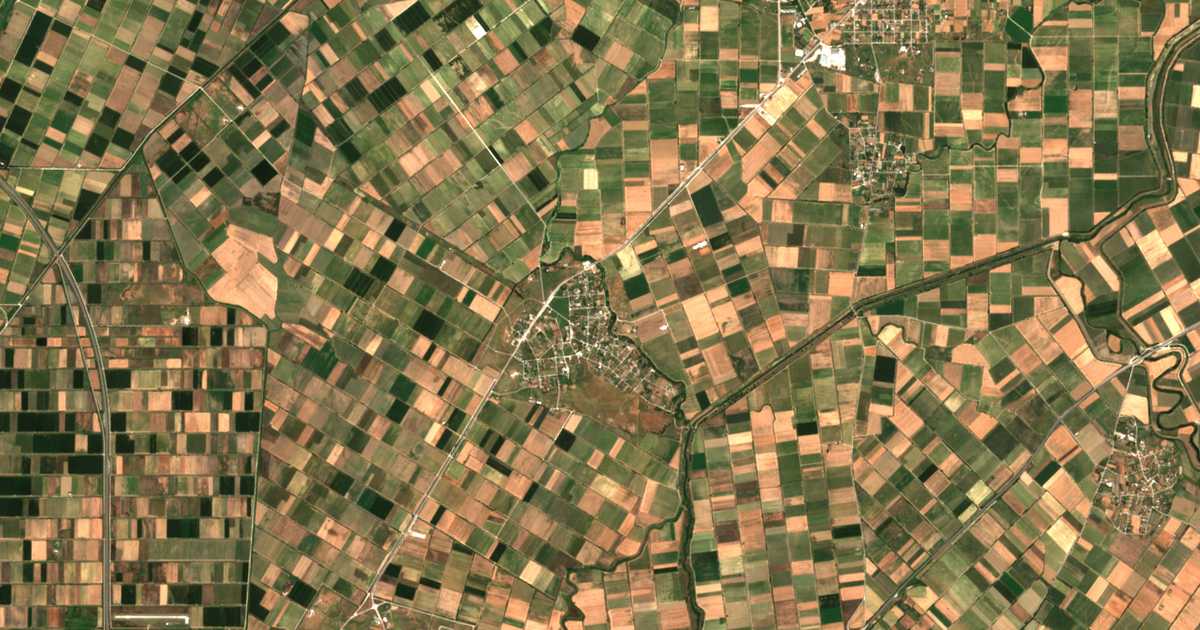 Carte satellite de Márkos