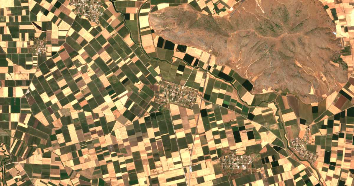 Carte satellite de Orfaná