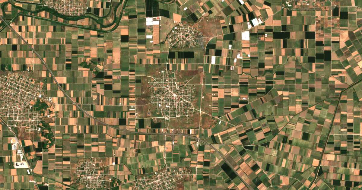 Carte satellite de Proástio