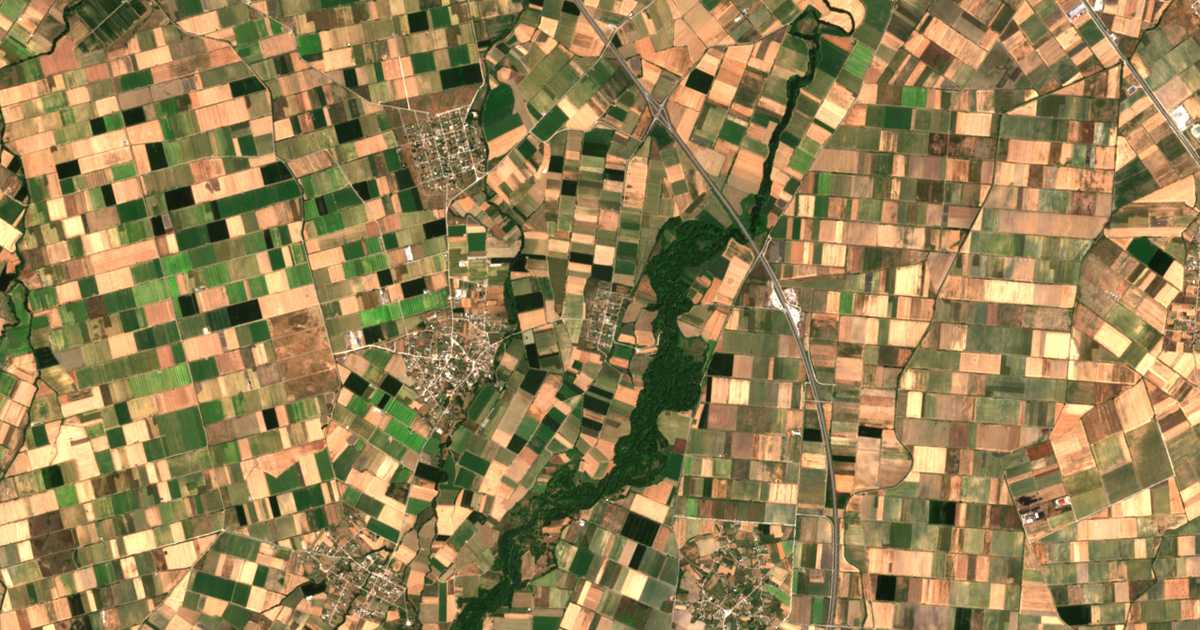 Carte satellite de Anógeion