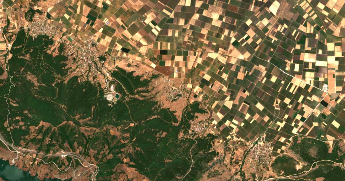Carte satellite de Asimochórion