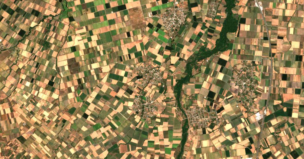 Carte satellite de Dasochórion