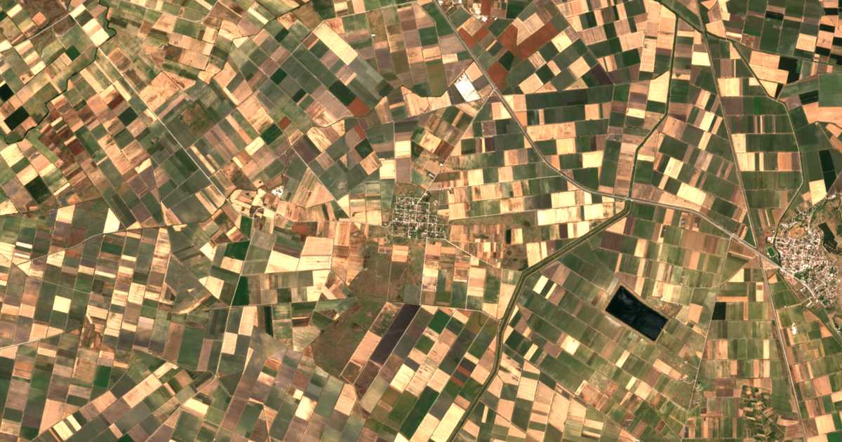 Carte satellite de Grammatikón