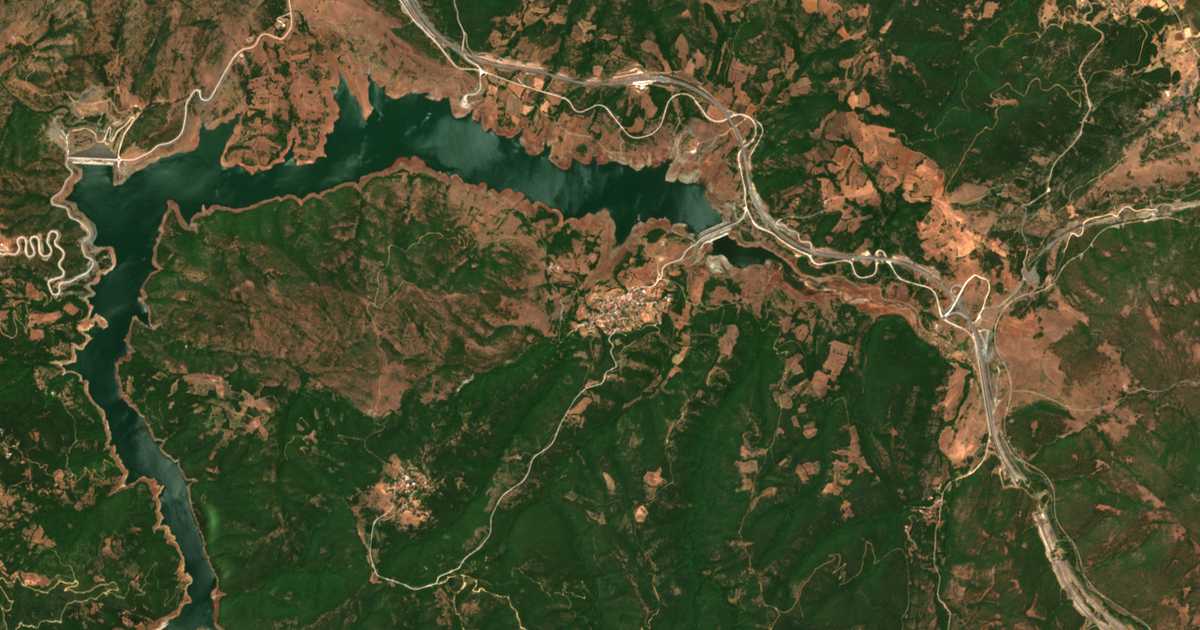 Carte satellite de Káto Ktiméni
