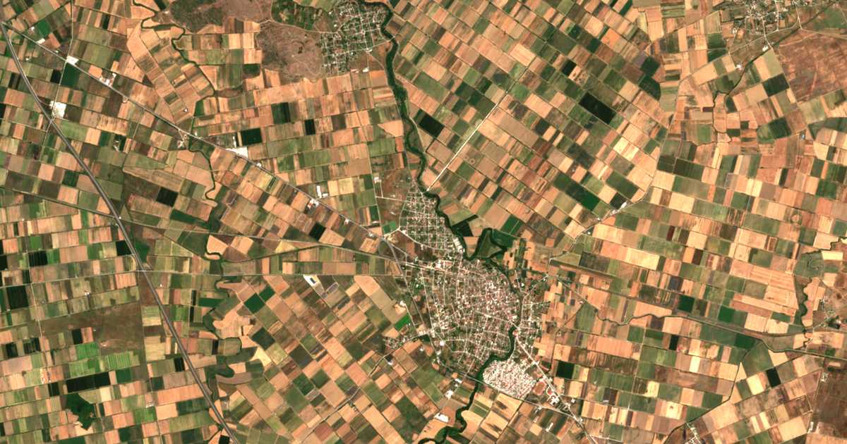Carte satellite de Mascholoúrion