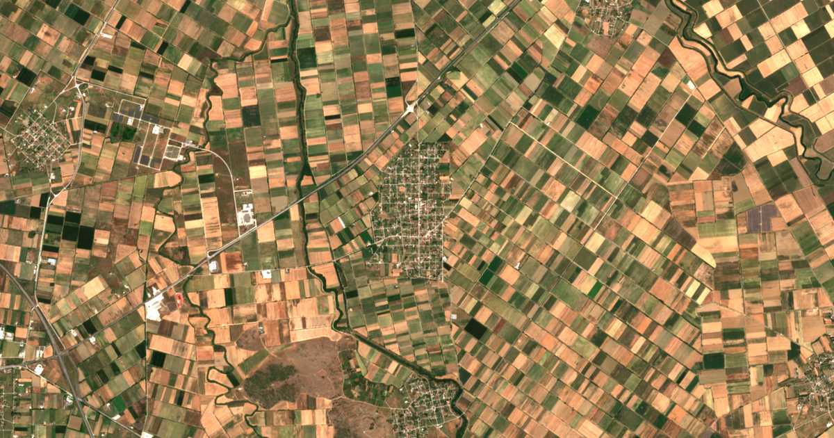 Carte satellite de Mataránga