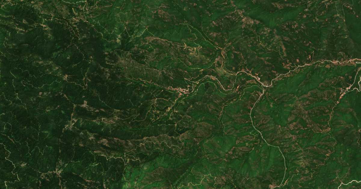 Carte satellite de Vathýlakkos