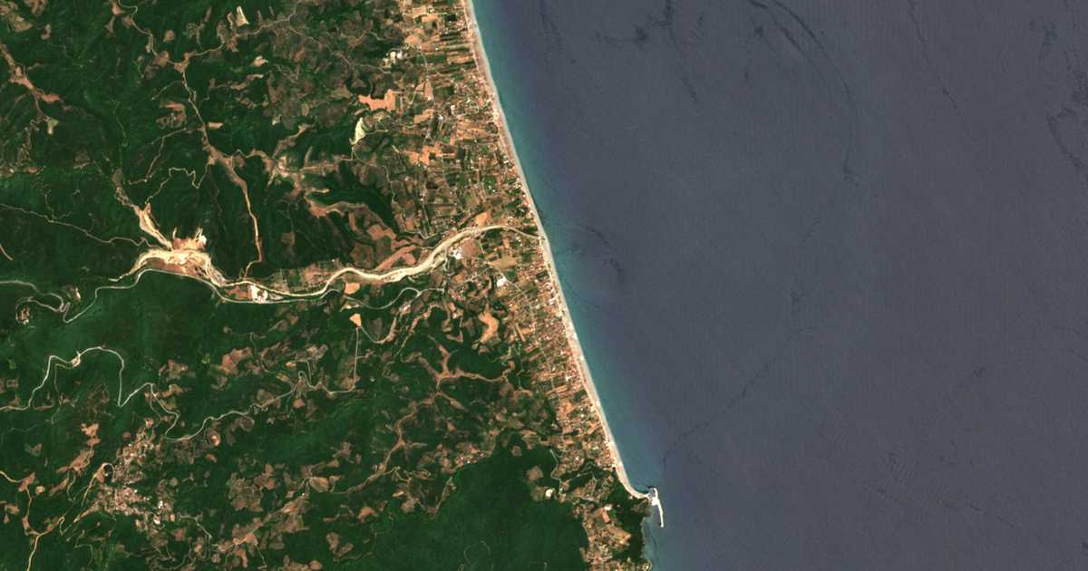 Carte satellite de Agiókampos