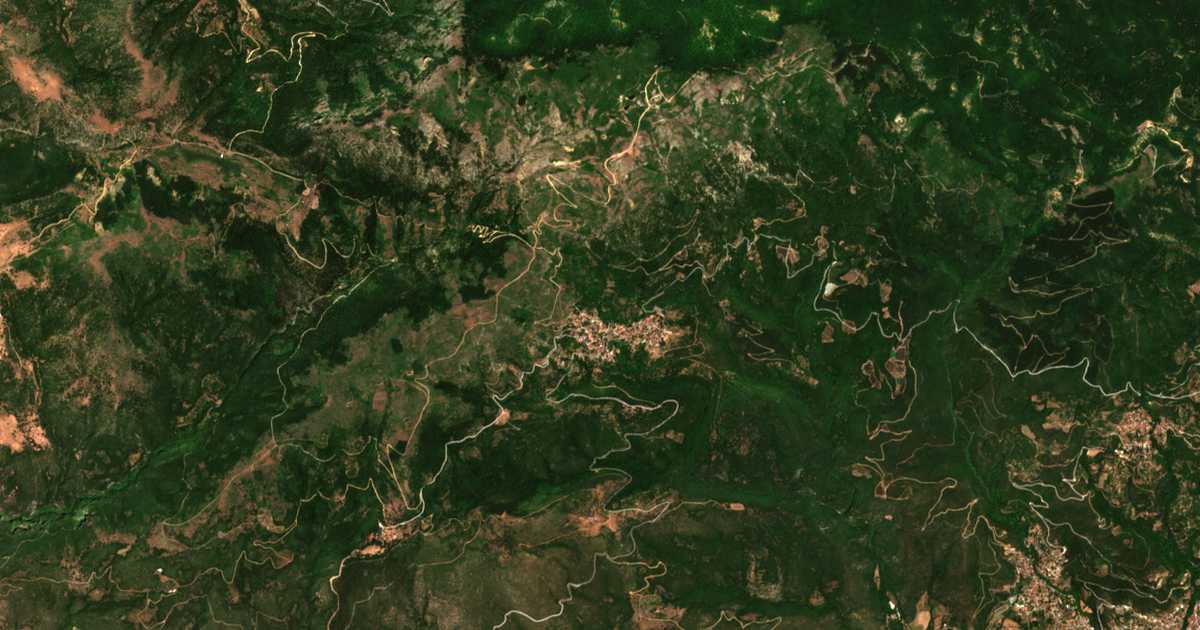 Carte satellite de Anatolí