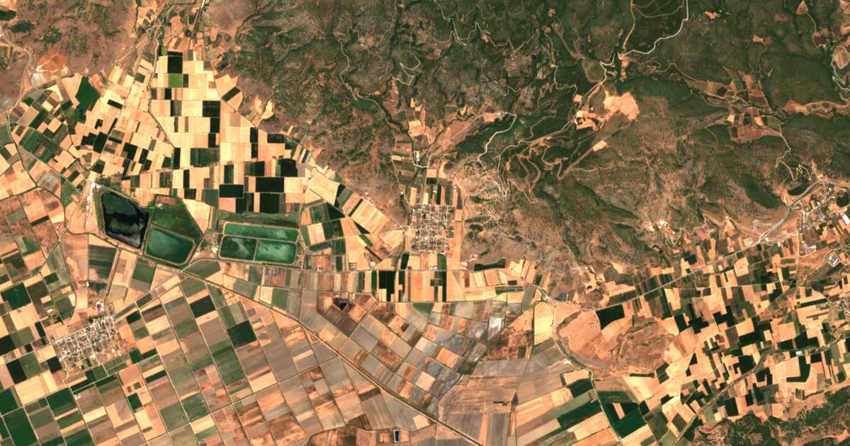 Carte satellite de Dímitra