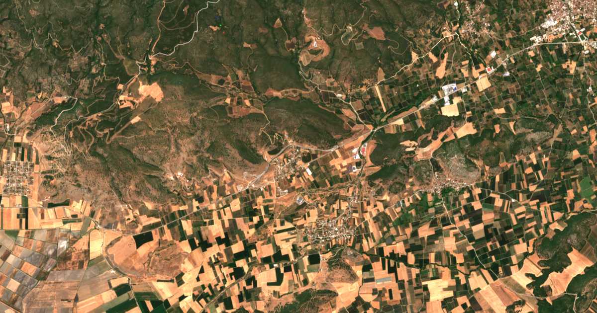 Carte satellite de Gerakárion