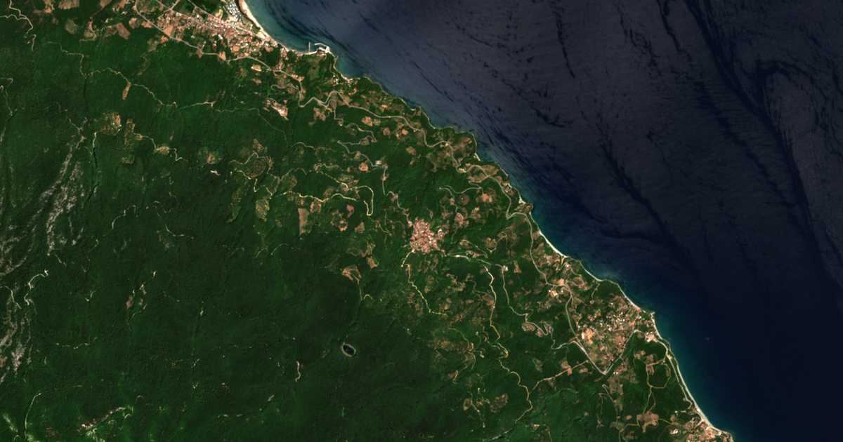 Carte satellite de Karítsa