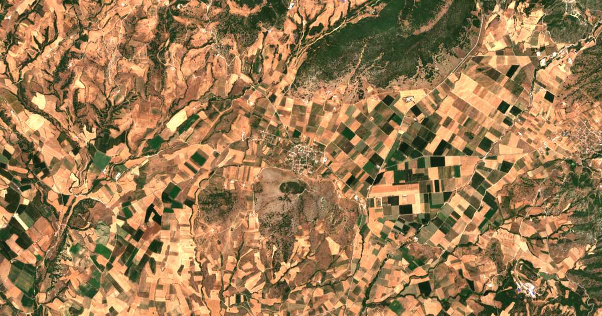 Carte satellite de Dolíchi