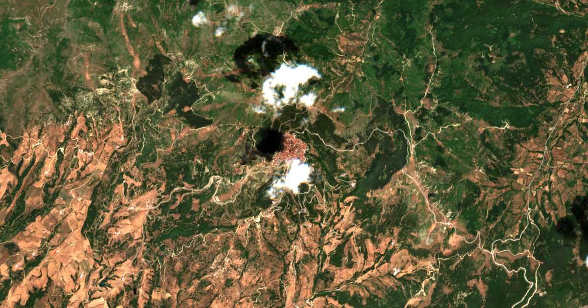 Carte satellite de Livádi