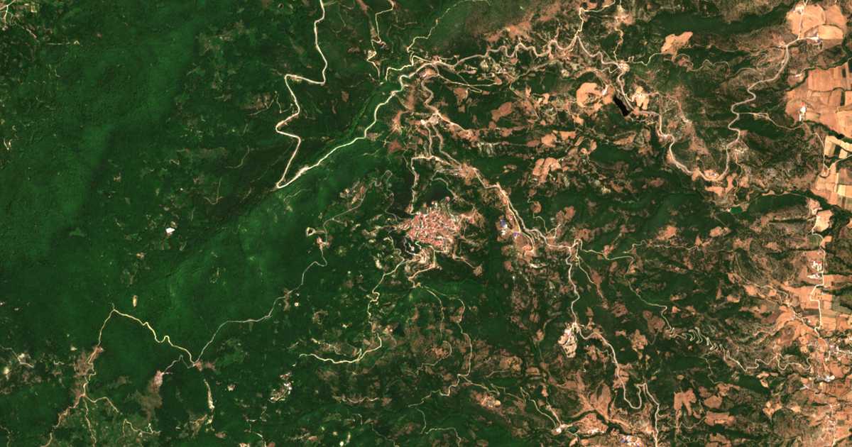 Carte satellite de Verdikoúsa