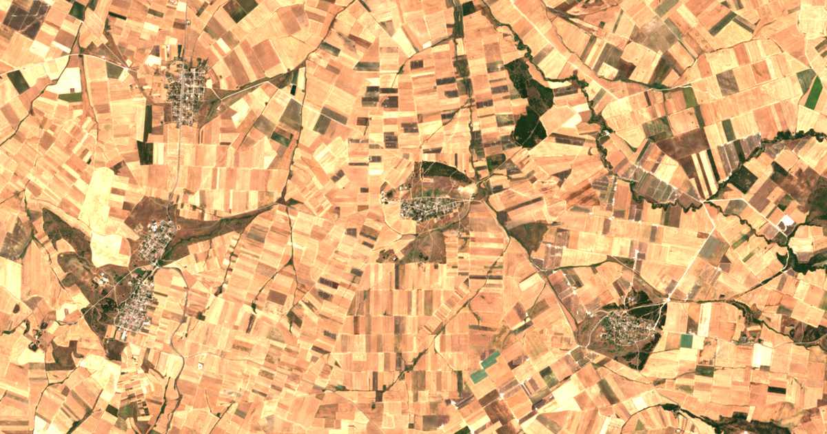 Carte satellite de Ágios Konstantínos
