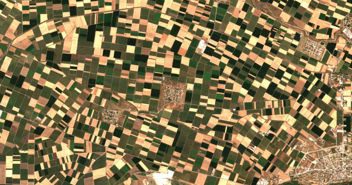 Carte satellite de Anochórion