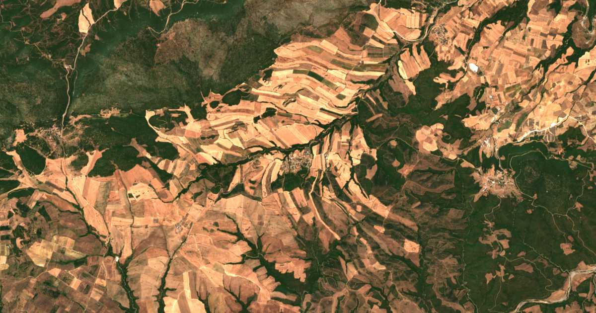 Carte satellite de Ágios Antónios