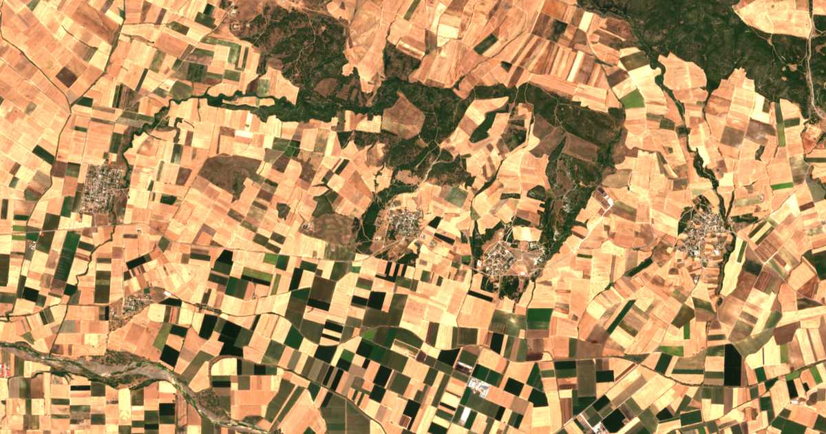 Carte satellite de Káto Vasiliká