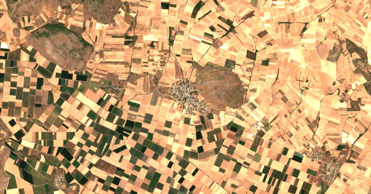 Carte satellite de Kríni