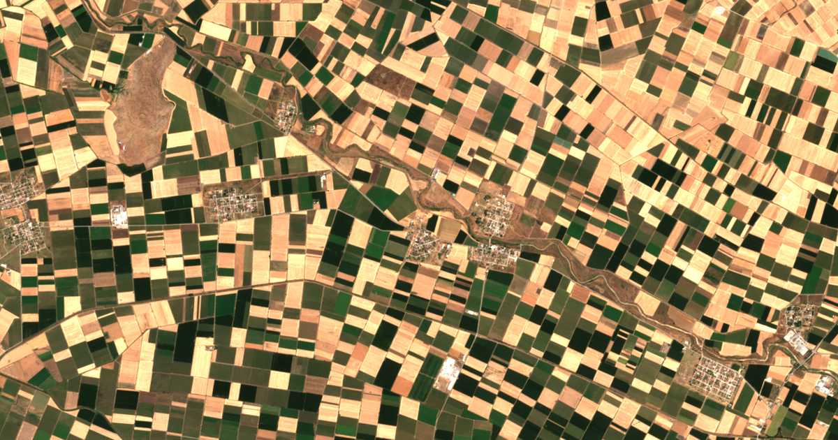 Carte satellite de Lófos