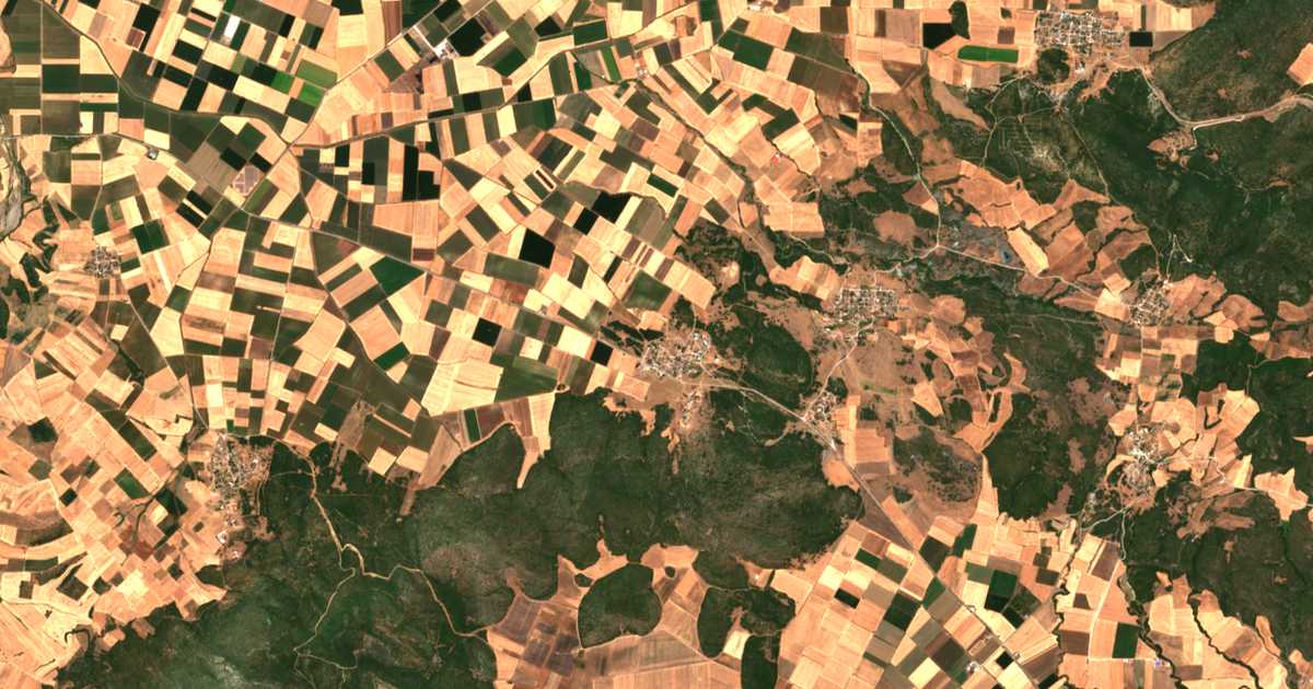 Carte satellite de Palaiómylos