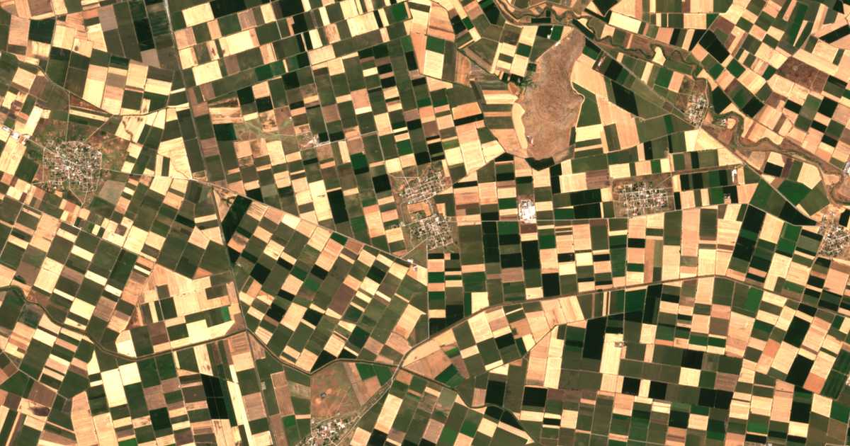 Carte satellite de Polynérion