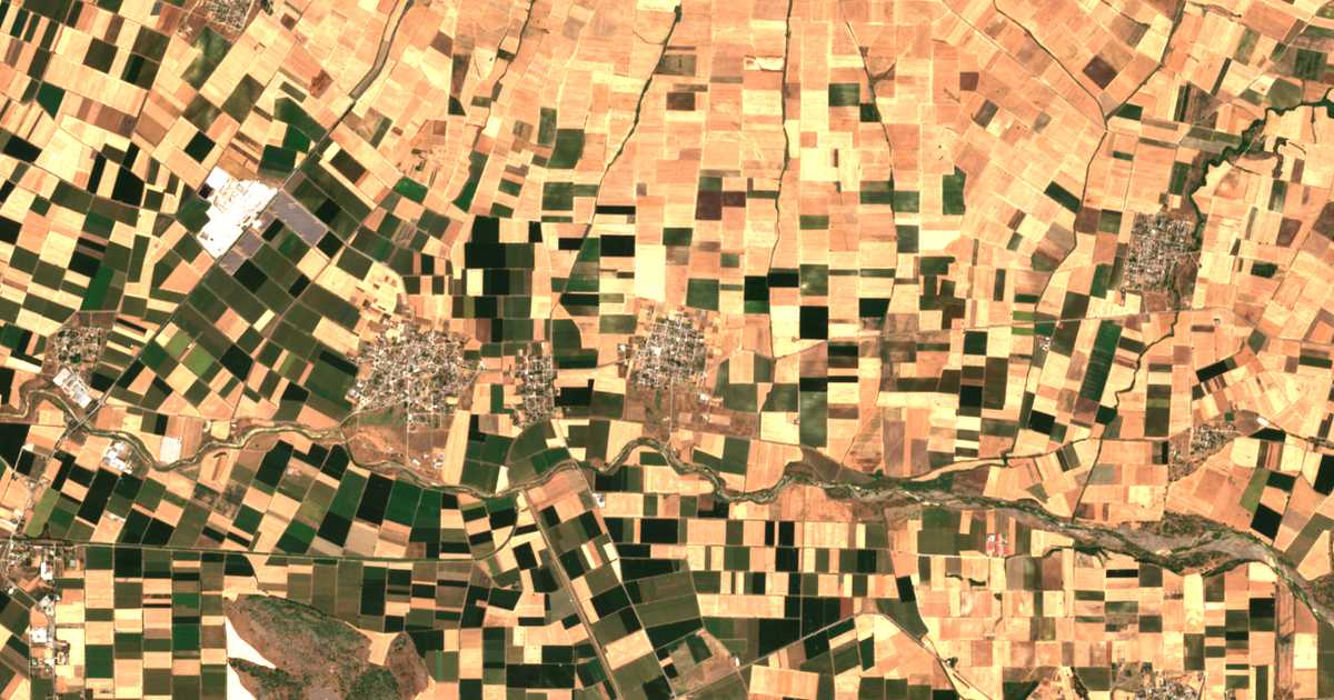 Carte satellite de Sitochoro