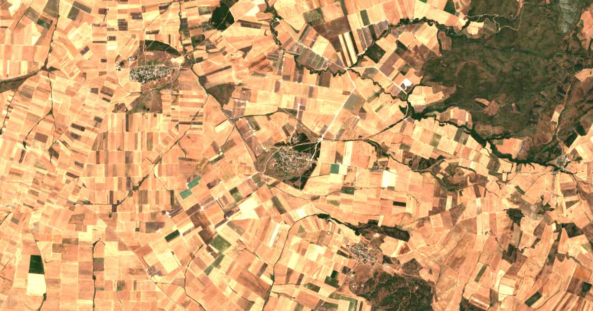 Carte satellite de Skotoússa