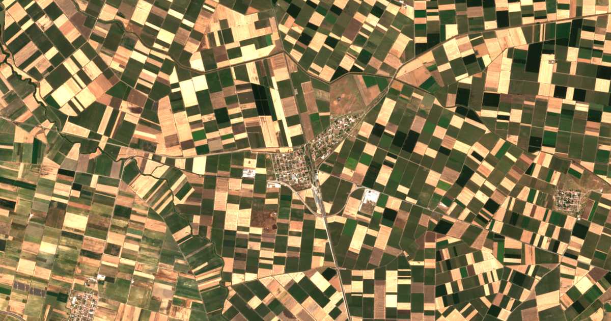 Carte satellite de Stavrós