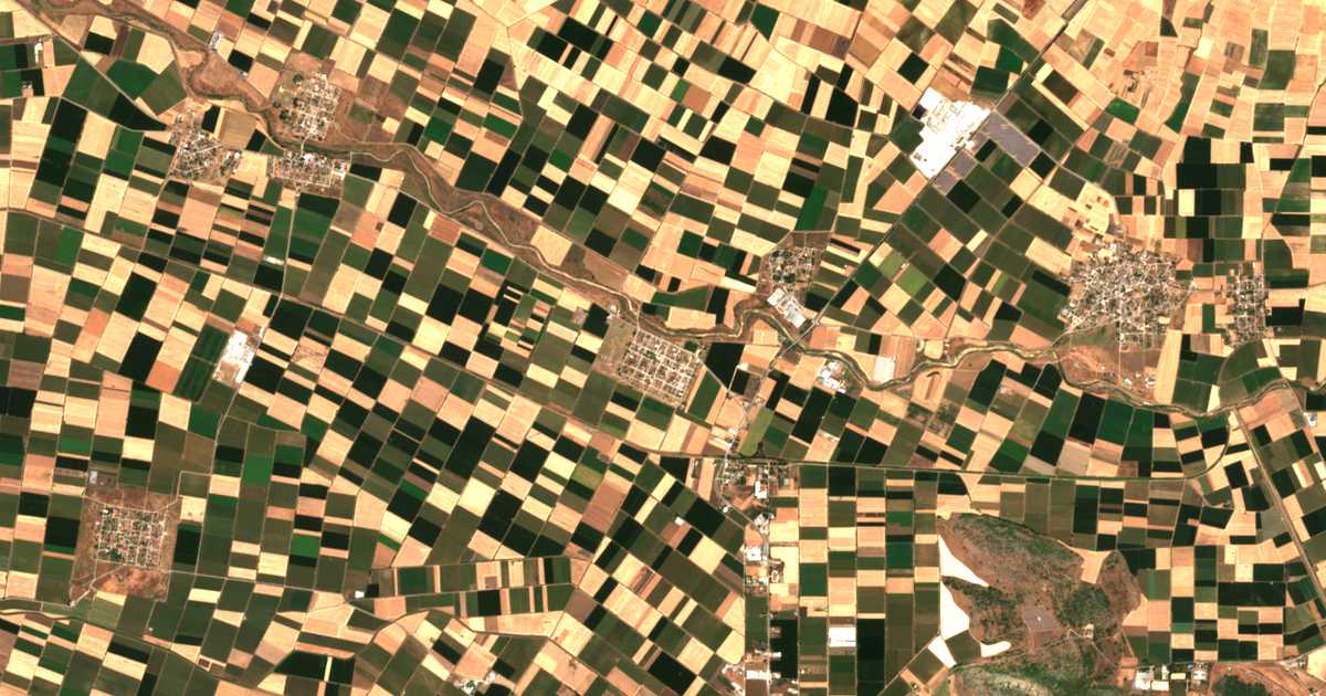 Carte satellite de Vasilís