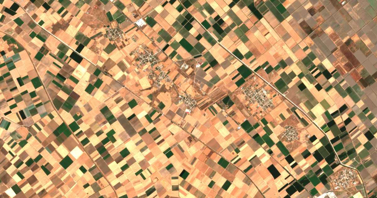 Carte satellite de Anagénnisis