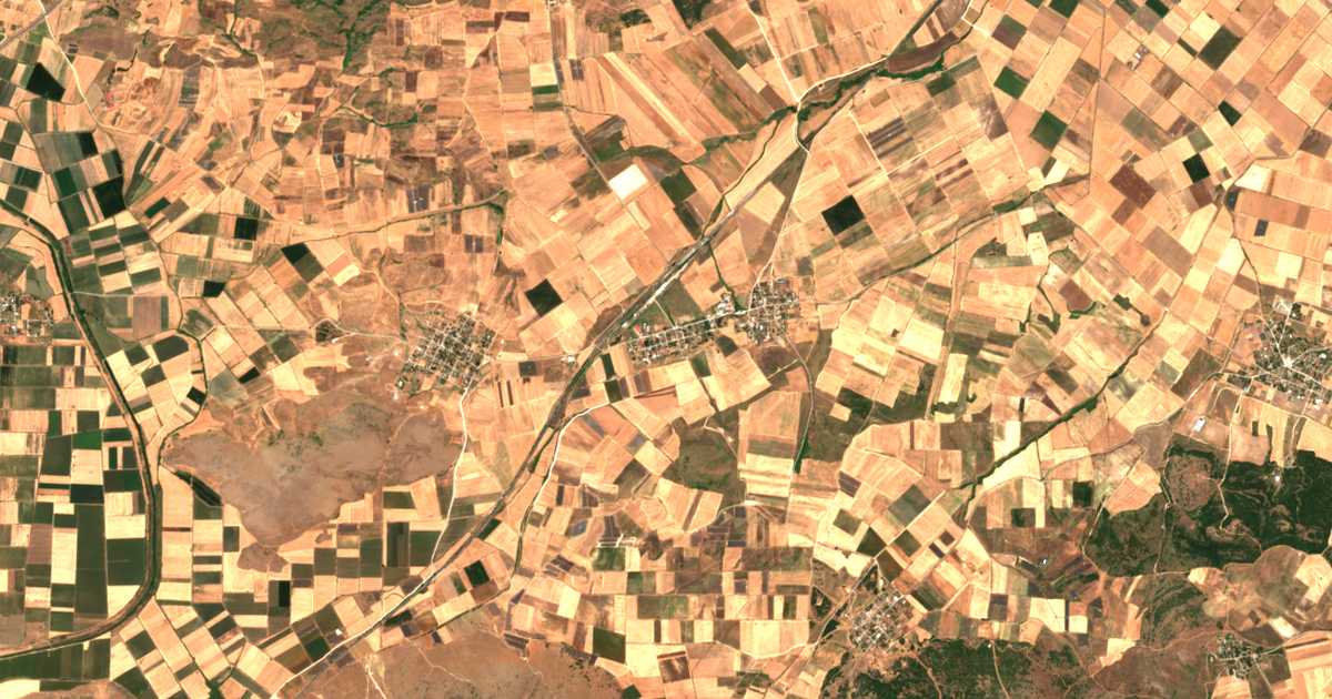 Carte satellite de Doxarás