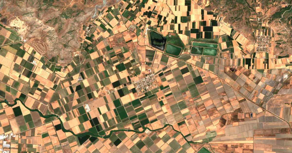 Carte satellite de Elefthérion